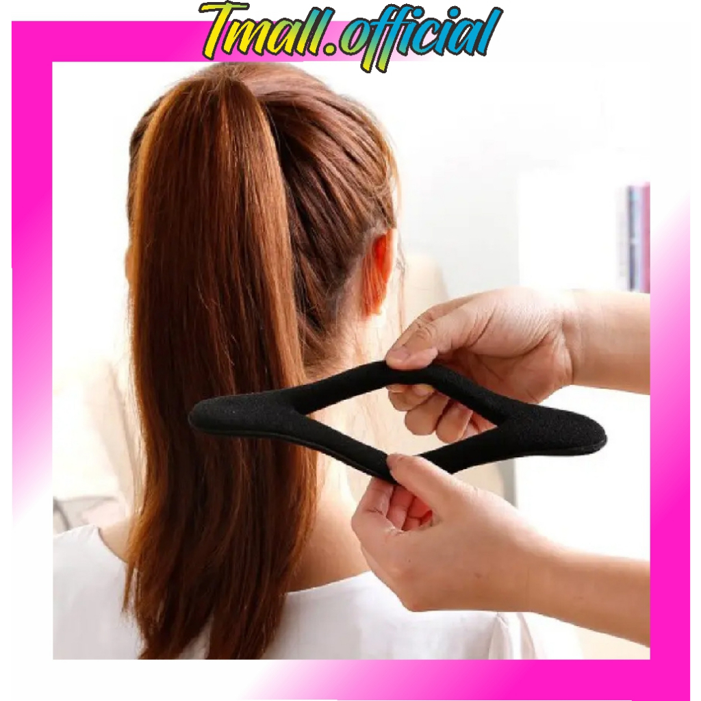 Jual TMALL Hairdini Sponge Rambut / Hair Dini / Alat Cepol Donat untuk ...