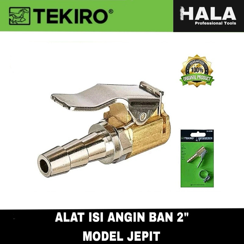 Jual Tekiro Air Chuck Alat Isi Angin Ban Model Jepit Original Shopee Indonesia