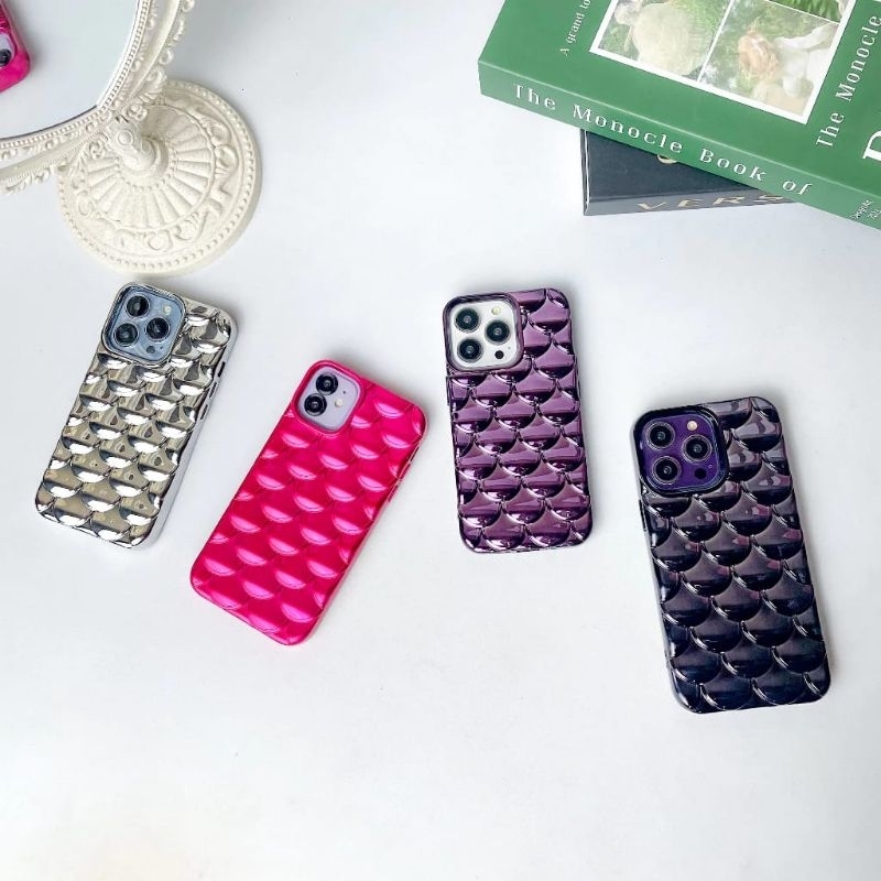 Jual AC Fish Scale 3D Case Metalic Cassing | Shopee Indonesia