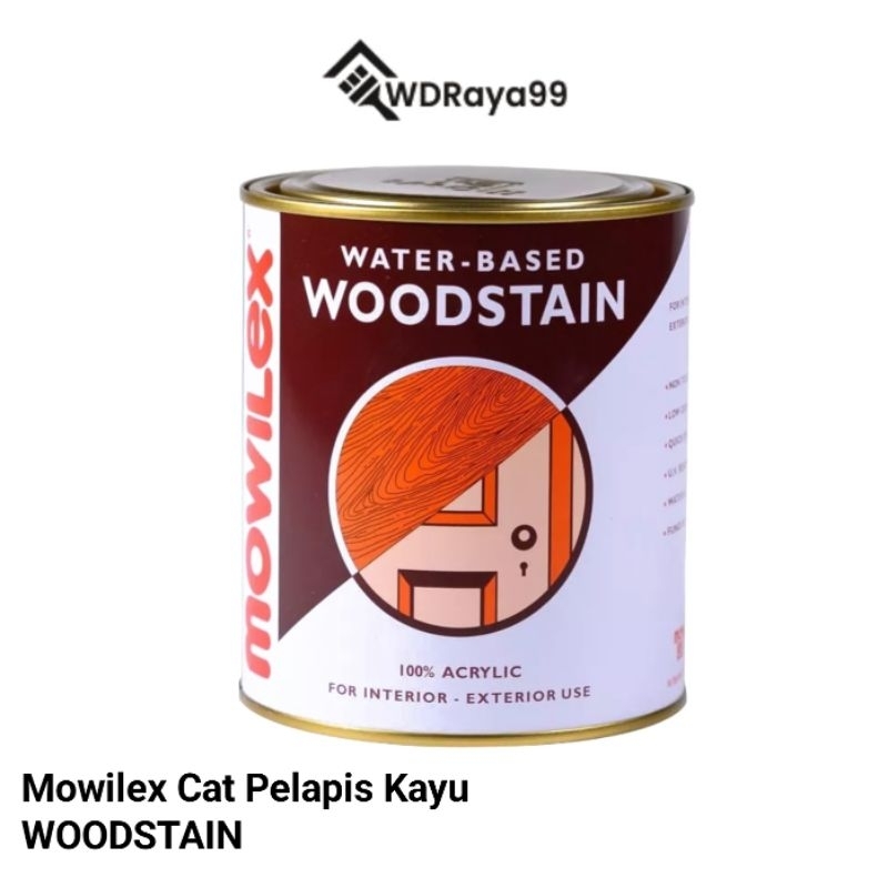 Jual Mowilex Cat Pelapis Kayu Mowilex Woodstain 1l Shopee Indonesia 4269