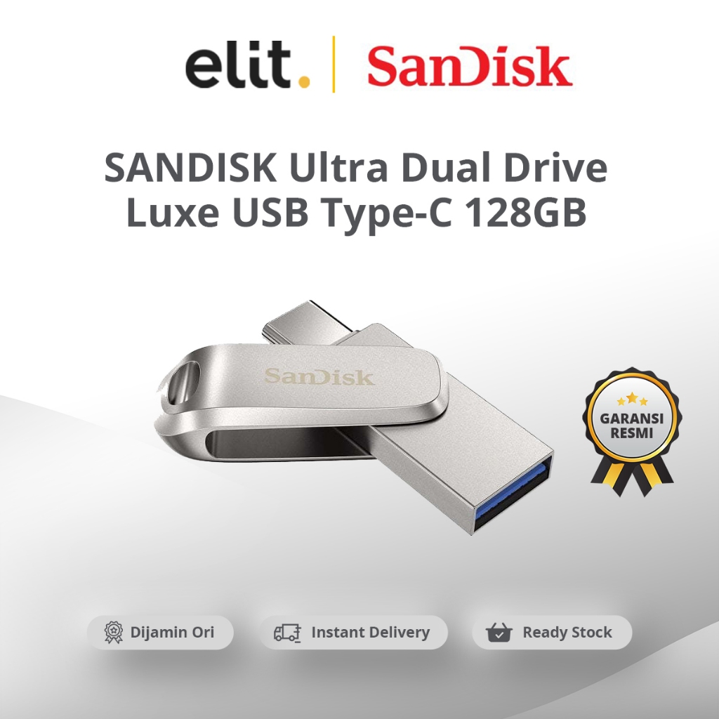 Jual SANDISK Ultra Dual Drive Luxe USB TypeCTM Flash Drive SDDDC4