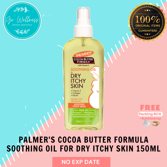 Jual Palmers Cocoa Butter Formula Soothing Oil Dry Itchy Skin 150 ml