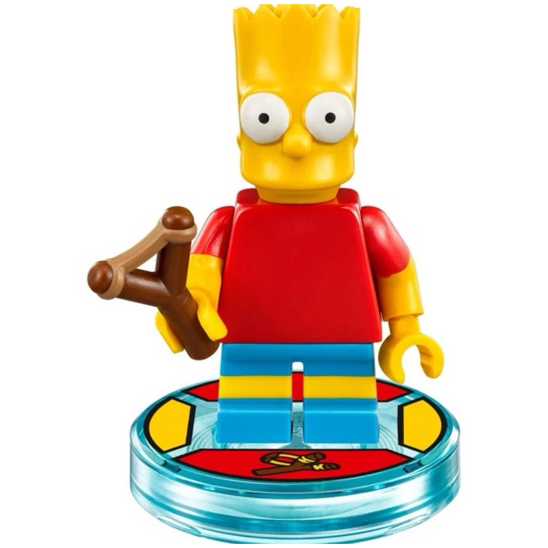 Jual LEGO 71211 Dimensions Bart Simpson Fun Pack Part Out - Bart ...