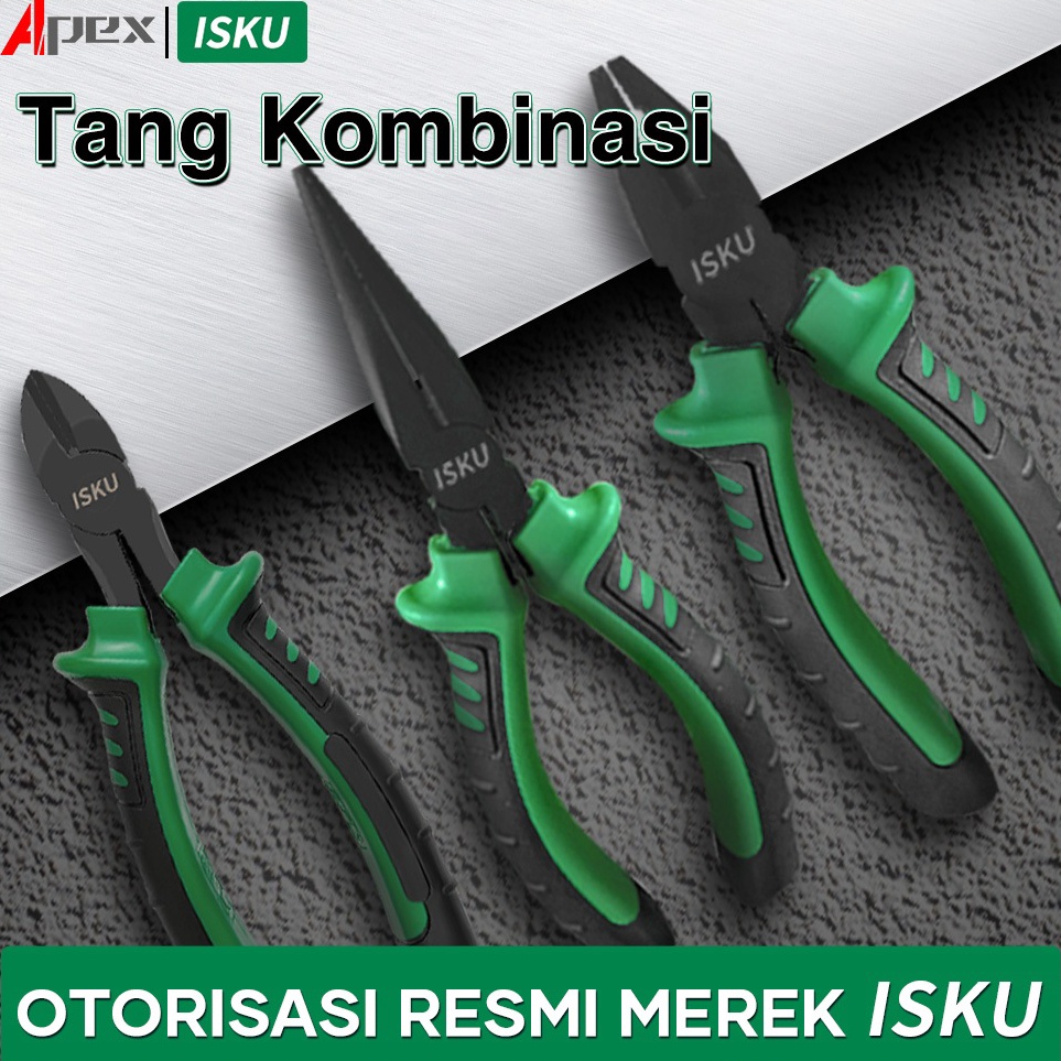 Jual ART Y24O ISKU tang kombinasi tang lancip tang kawat tang potong6 8 ...