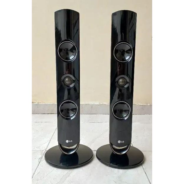 Jual Speaker Tower LG Sepasang Mulus Suara Mantab | Shopee Indonesia