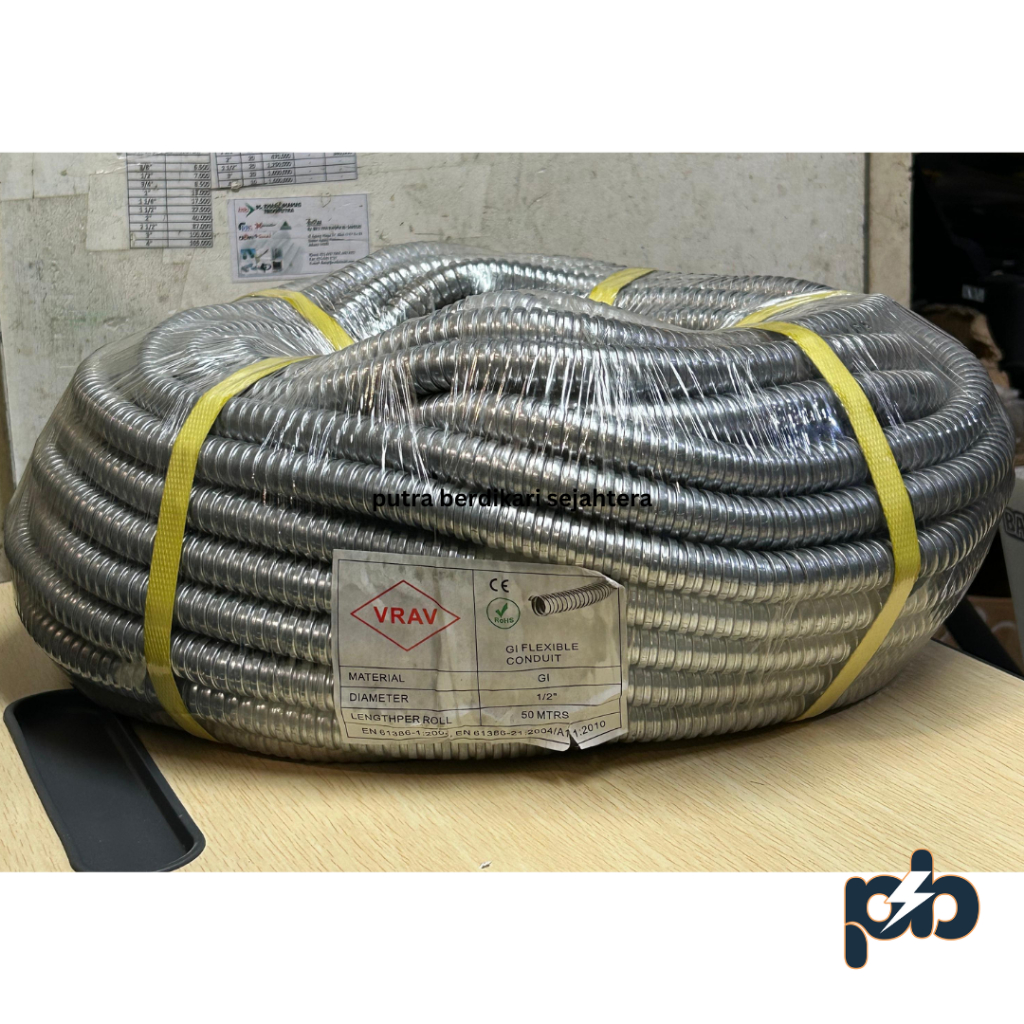 Jual GI Flexible Conduit 1/2