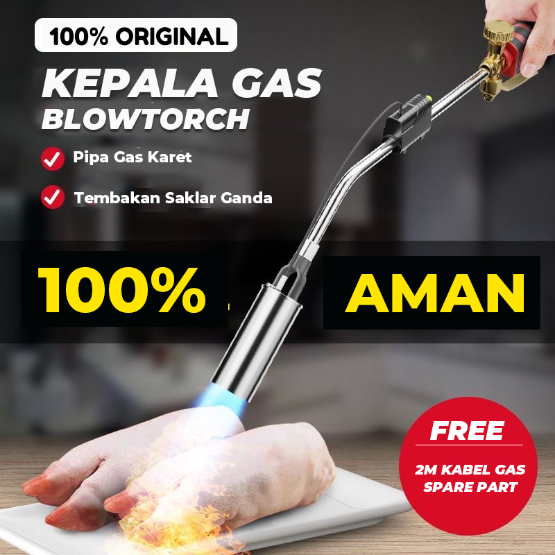 Jual Alat Bakar Heating Torch Gas LPG With 2M selang gas blender bakar