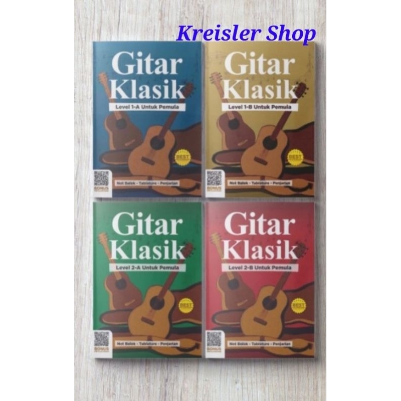 Jual Buku Gitar Klasik Untuk Pemula Level A B A B By Amazing Book Shopee Indonesia