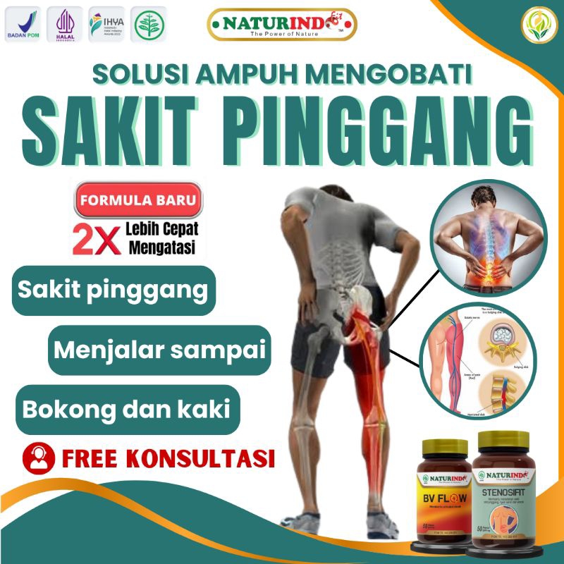 Jual Obat Sakit Pinggang Sampai Kaki Sakit Bokong Saraf Kejepit