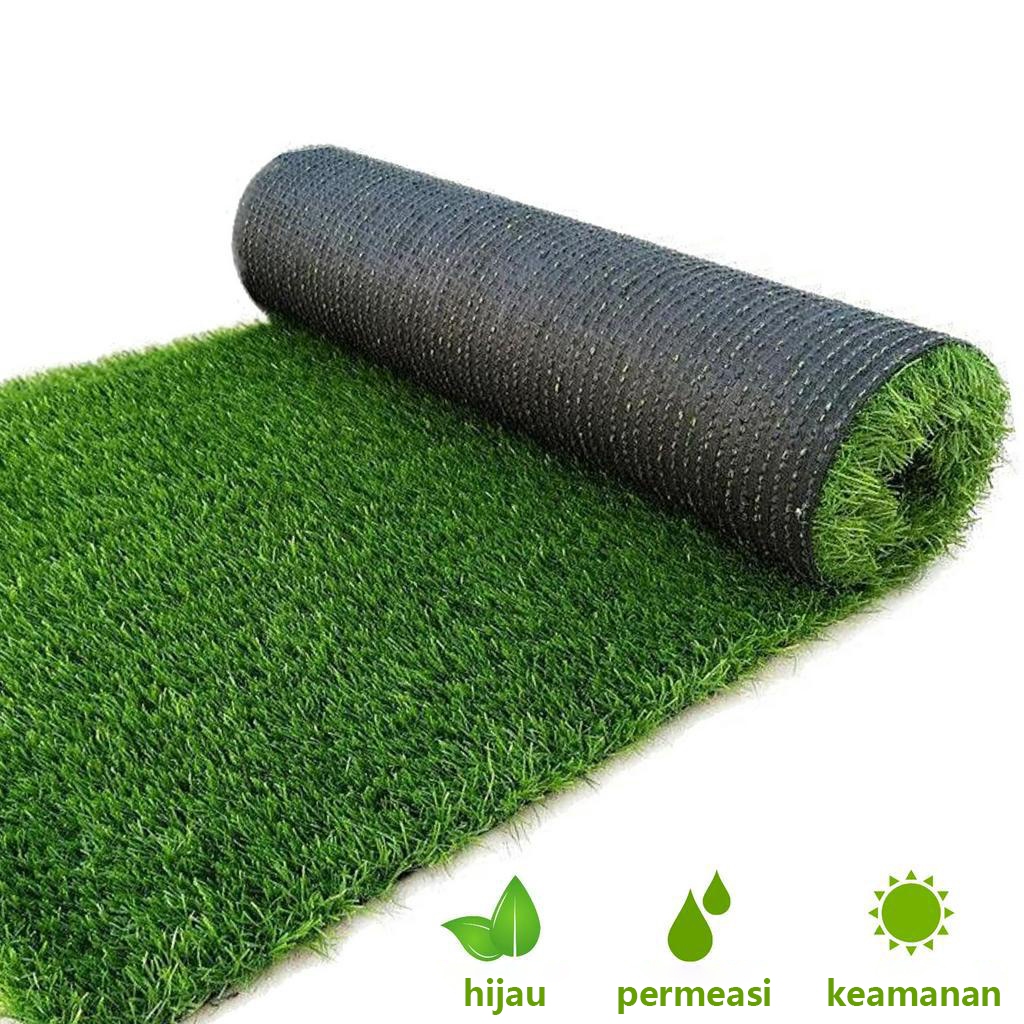 Jual 1m X 5m, 1m X 1m, 1m X 2m Rumput DIY Latar Belakang Panel Pagar ...
