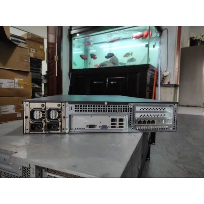 Jual Server Intel Mikrotik X86 24core Cpu 6Port Gigabit DDR3 Rack 2U ...
