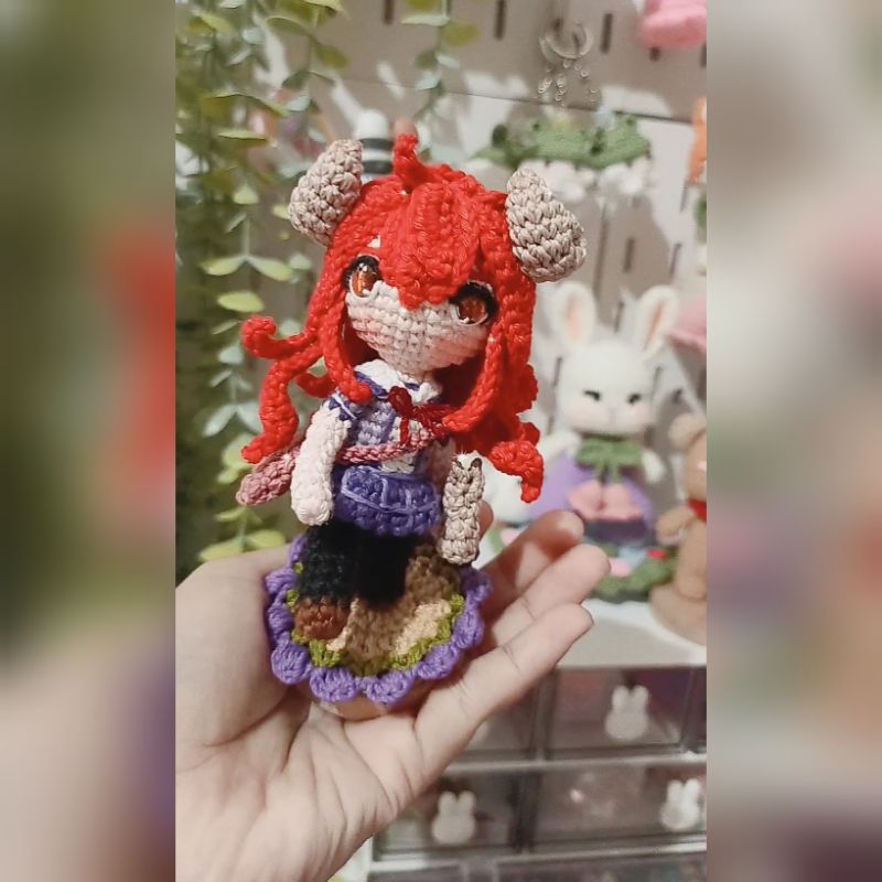 Jual Boneka Rajut / Amigurumi 10 cm [CUSTOM] | Shopee Indonesia