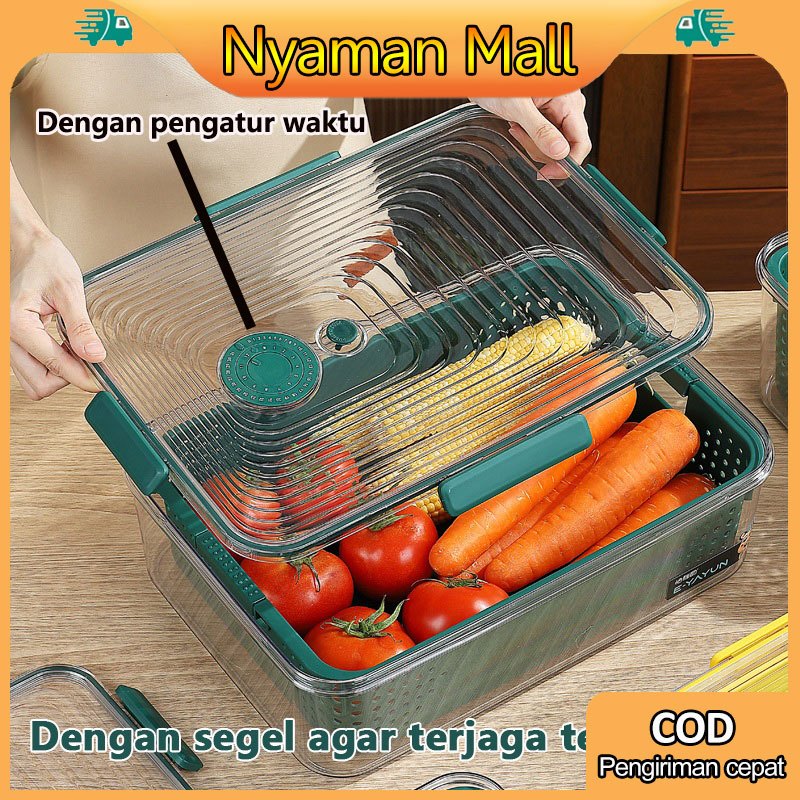 Jual Food Container Kulkas / Tempat Buah Dan Sayurandi /Kotak ...