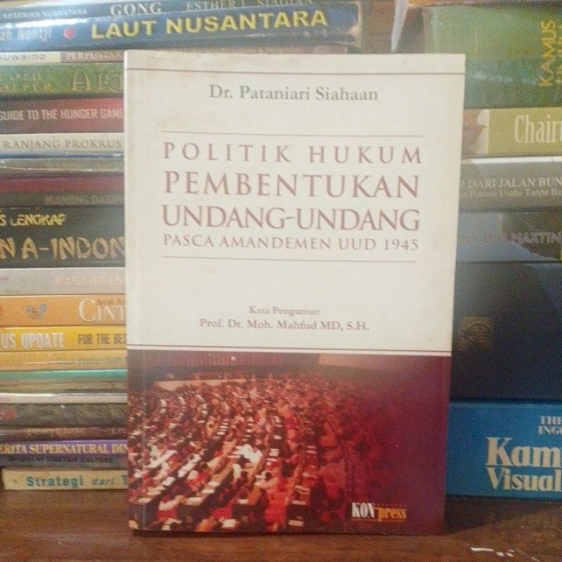 Jual BUKU POLITIK HUKUM PEMBENTUKAN UNDANG-UNDANG PASCA AMANDEMEN UUD ...