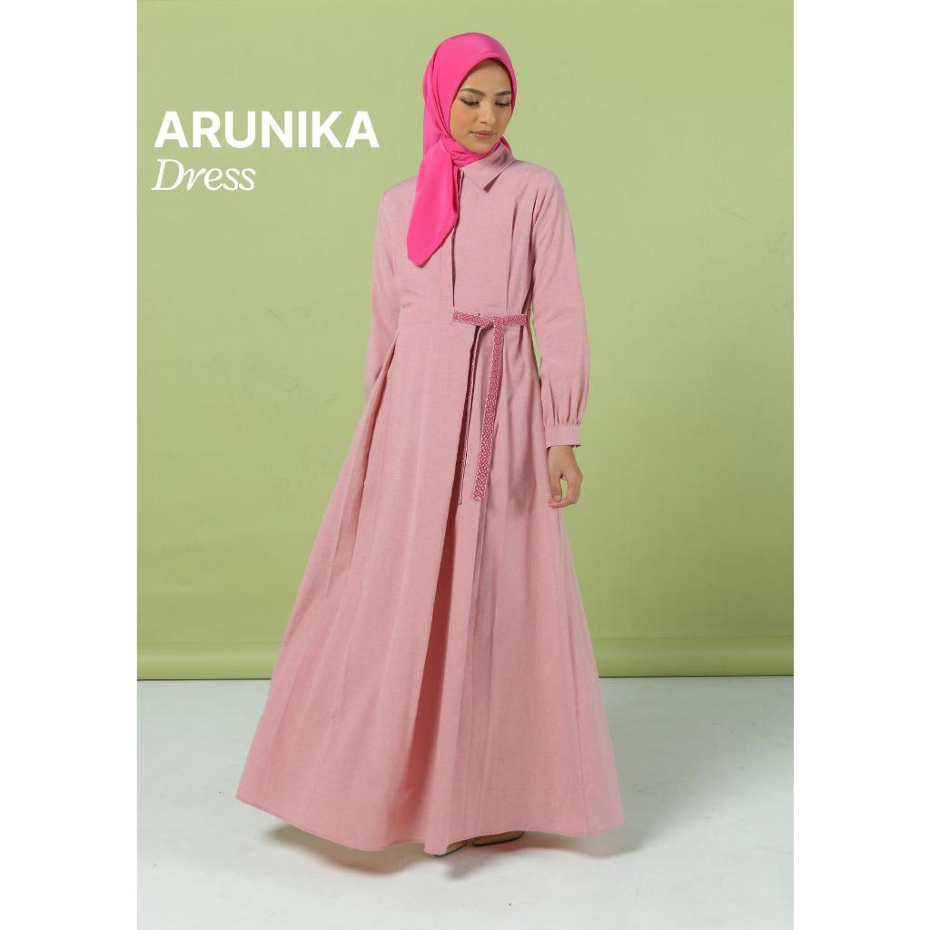 Jual ZOYA Arunika Dress New Arrival 2024 Gamis Long Dress Best Seller