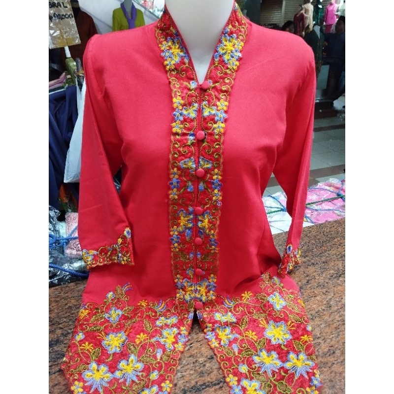 Jual ATASAN KEBAYA LENGAN 3/4//KEBAYA SETENGAH TIANG//KEBAYA KARTINI