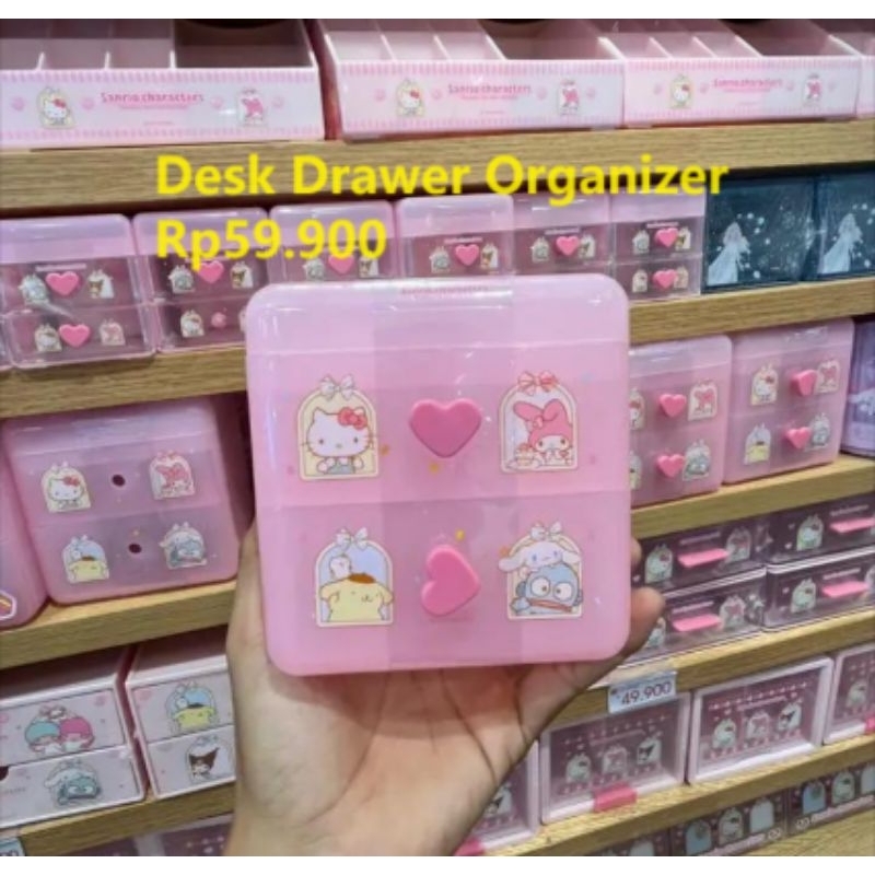 Jual MINISO SANRIO DESK DRAWER ORGANIZER | Shopee Indonesia