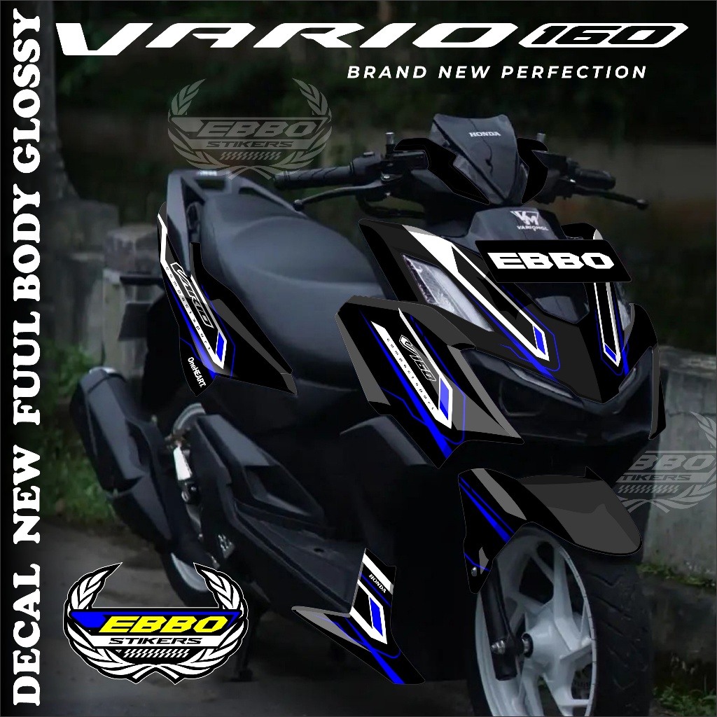 Jual Ebbo 004 Decal Sticker Vario 160 Fullbody New Dekal Stiker Vario