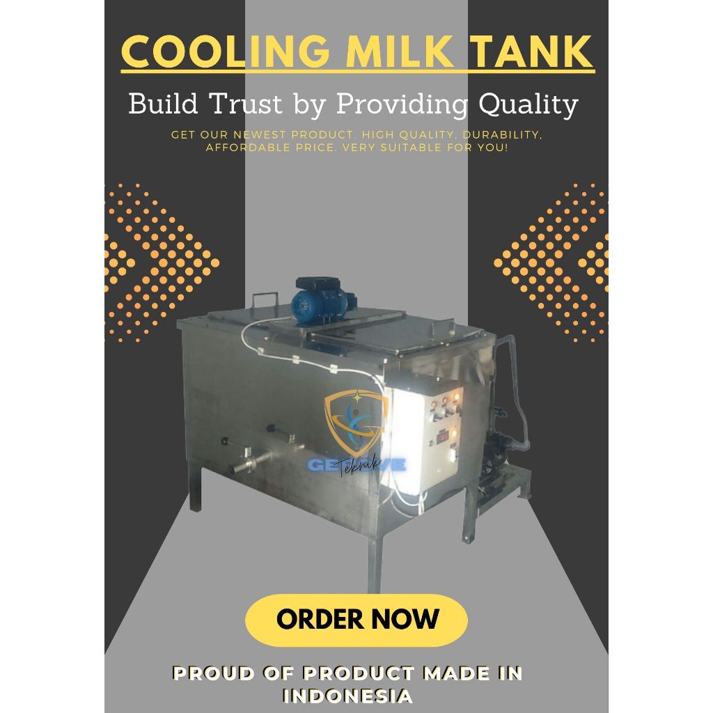 Jual Cooling Milk Tank - Pendingin Susu Perah - Mesin Pendingin Susu ...