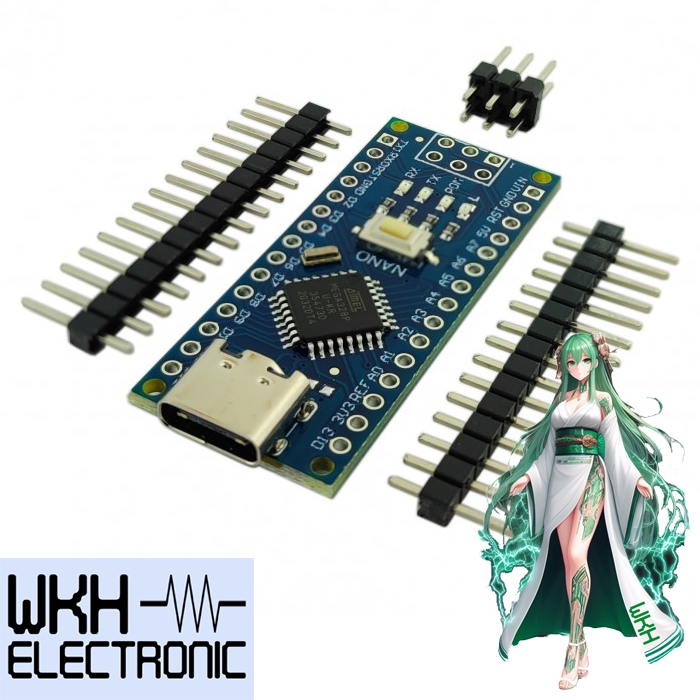 Jual Arduino Nano Type C v3.0 CH340G atmega328p TANPA KABEL NOT ...