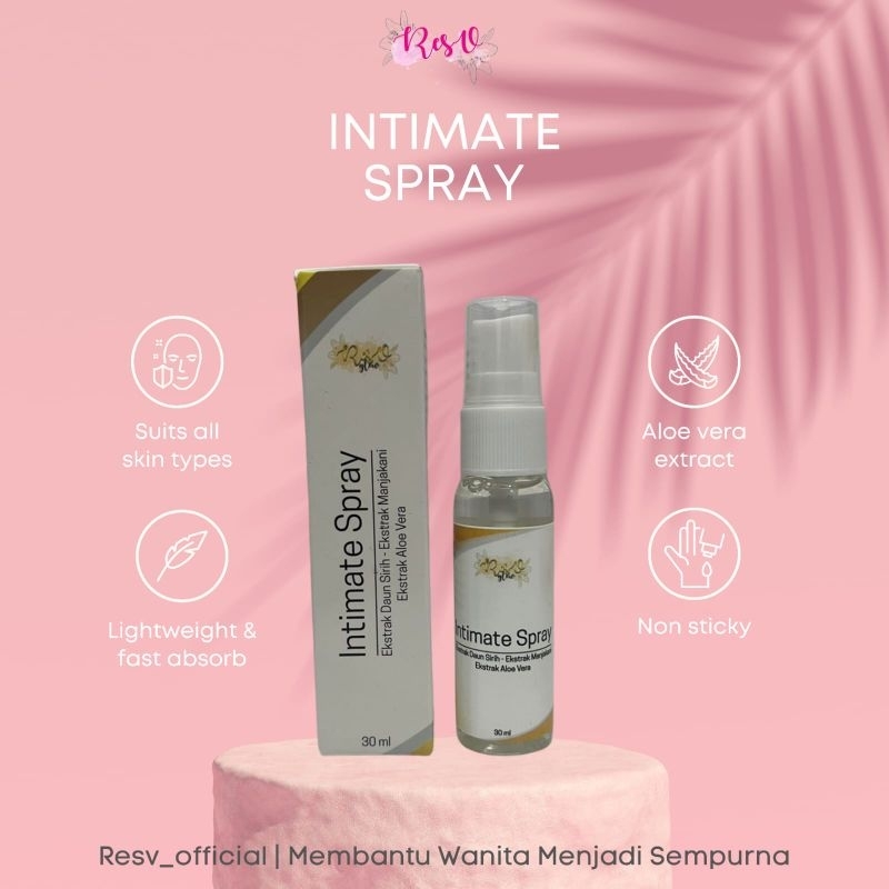 Jual ( BEST SELLER ) INTIMATE SPRAY & BRIGHTENING BY RES V BPOM ...