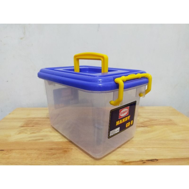 Jual Container Box Shinpo 8Liter Handy SIP 133-1 CB8 / Kotak Transparan ...