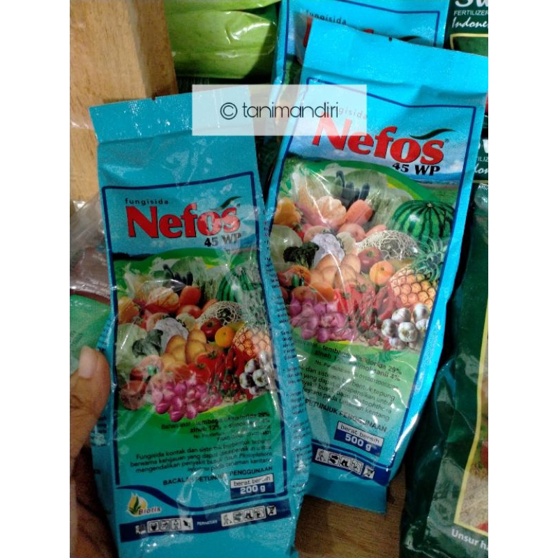 Jual FUNGISIDA NEFOS, FUNGISIDA KONTAK SISTEMIK 500GR | Shopee Indonesia
