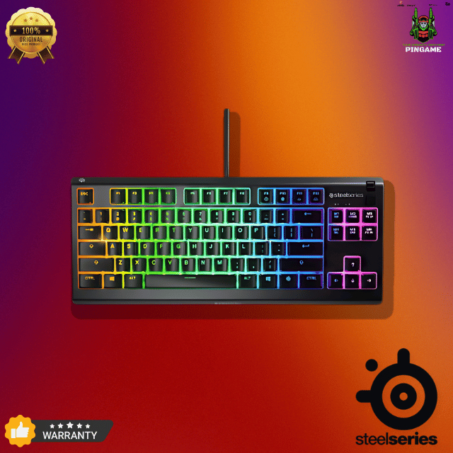 Jual Keyboard Gaming Steelseries Apex 3 Tkl Shopee Indonesia