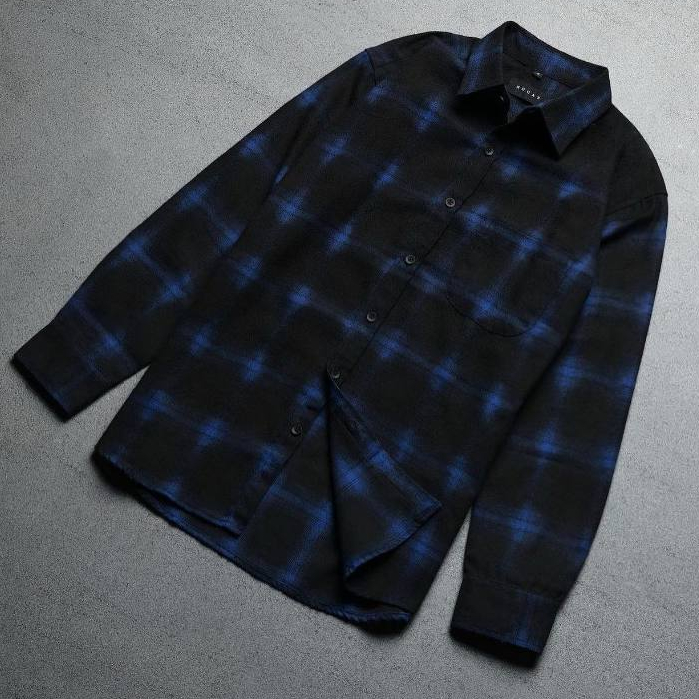 Jual [ ORIGINAL & MURAH ] RUCAS “Blue Sapphire” Flannel Shirt | Shopee ...