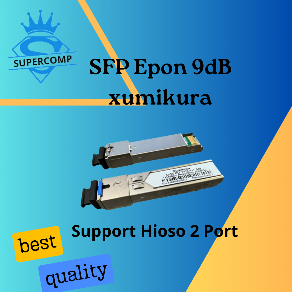 Jual SFP EPON 9dB Xumikura {support hioso 2port} | Shopee Indonesia