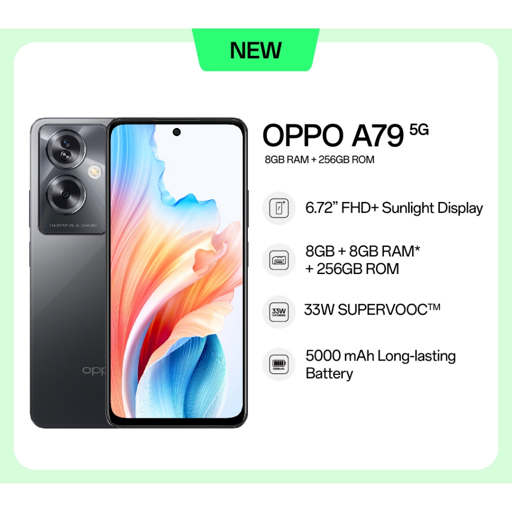 Jual OPPO A79 5G 8/256GB | Shopee Indonesia