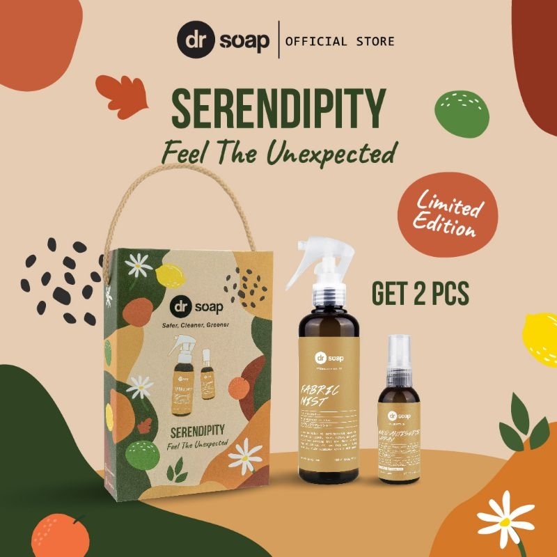 Jual dr soap Limited Edition Serendipity Gift | Antibacterial Spray Set ...