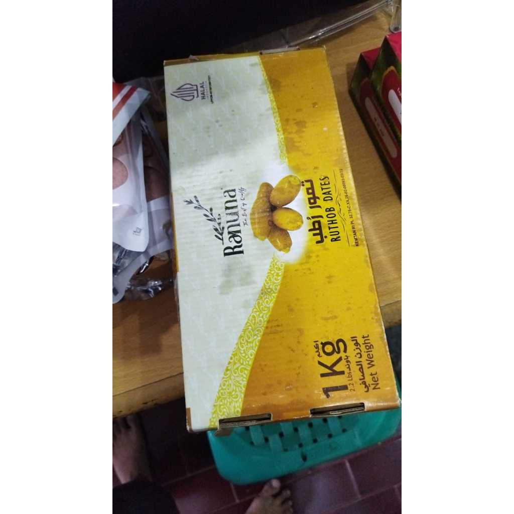 Jual Kurma Ruthob Kemasan 1kg | Kurma Muda Fresh Ruthob Ranuna | Shopee ...