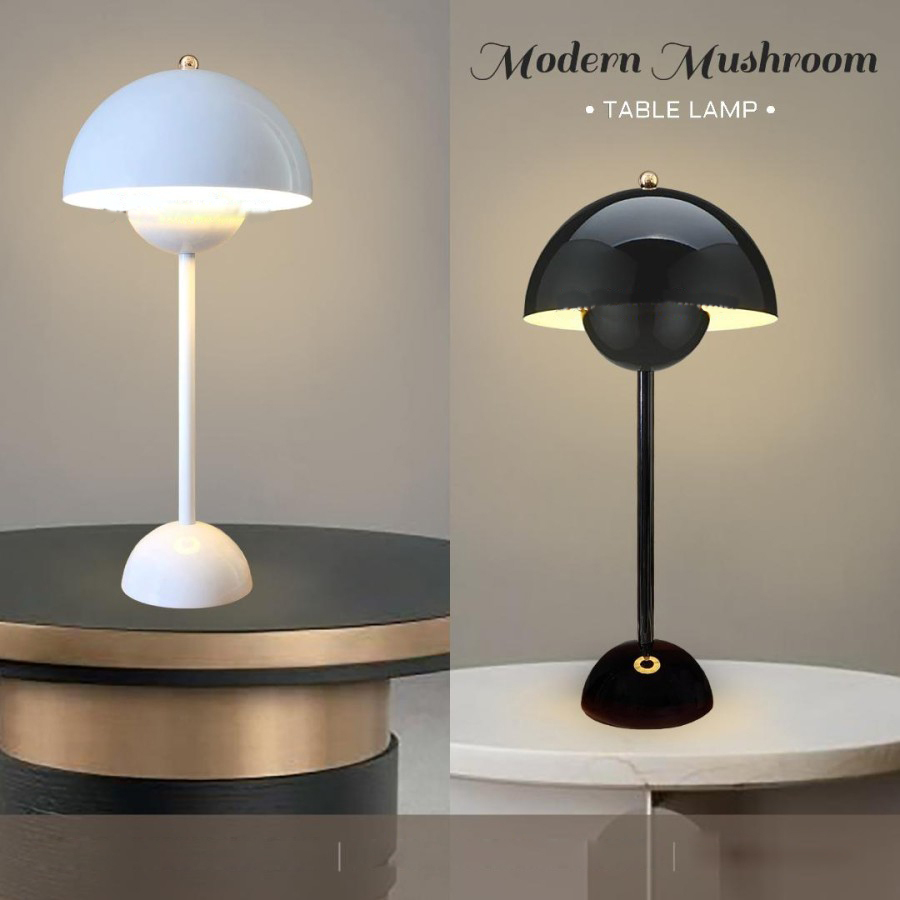 Jual Lampu hias meja baca belajar kerja mushroom modern minimalis ...