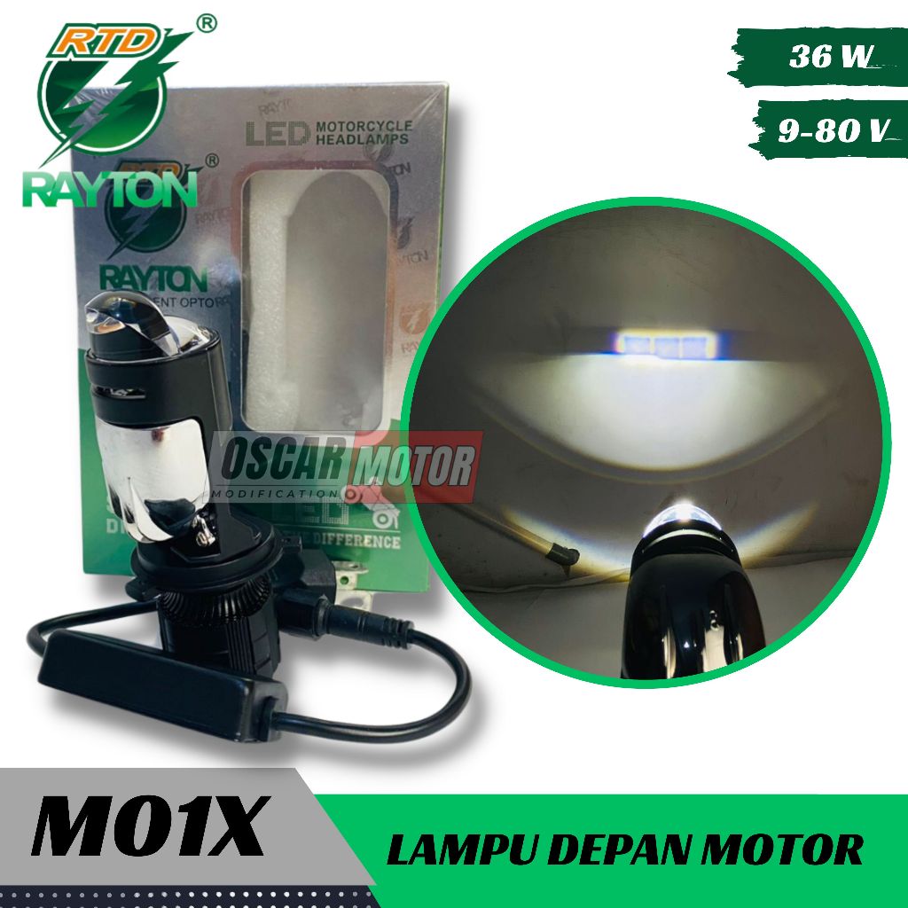 Jual Lampu Utama Led Rtd Mini Projector H Projie Lens Motor Mobil M X New Rtd Shopee Indonesia