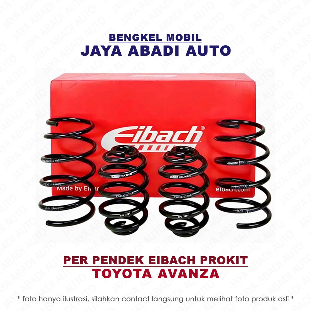 Jual Lowering Kit / Coil Spring / Per Pendek EIBACH PROKIT TOYOTA