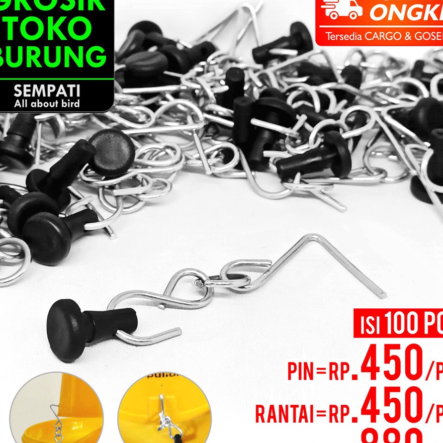 Jual Harga Istimewa SEMPATI GROSIR Rantai Kawat Pengait Tempat Pakan ...