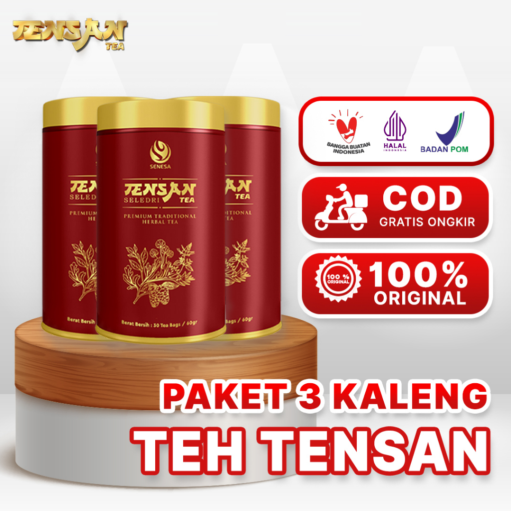 Jual Teh Tensan Mengoptimalkan Aliran Darah Merawat Jantung | Shopee ...