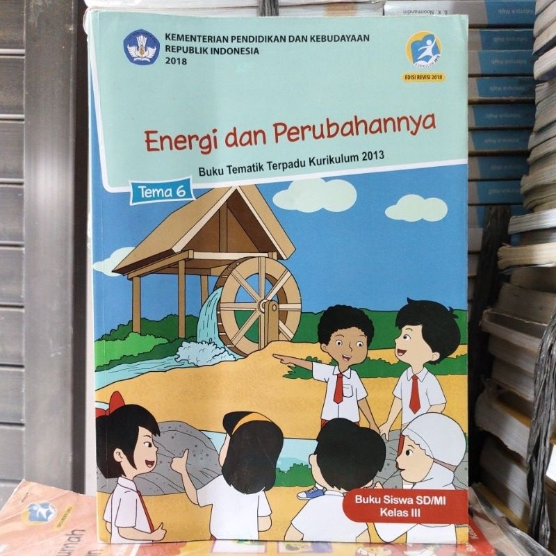 Jual Buku tematik terpadu kelas 3 Tema 6 edisi revisi 2018 | Shopee ...
