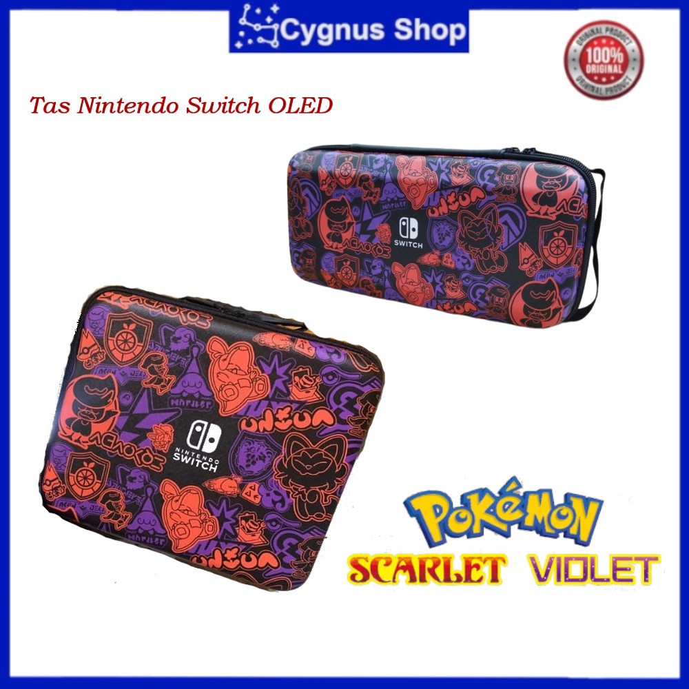Jual Nintendo Switch OLED V1 V2 OLED Tas Pouch Bag Shoulder Travel ...