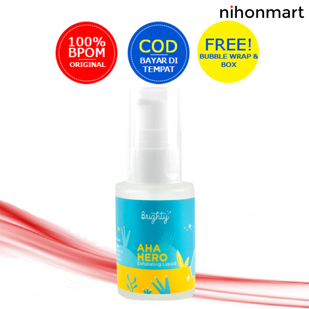 Jual Brighty AHA Hero Exfoliating Liquid 35ml | Shopee Indonesia
