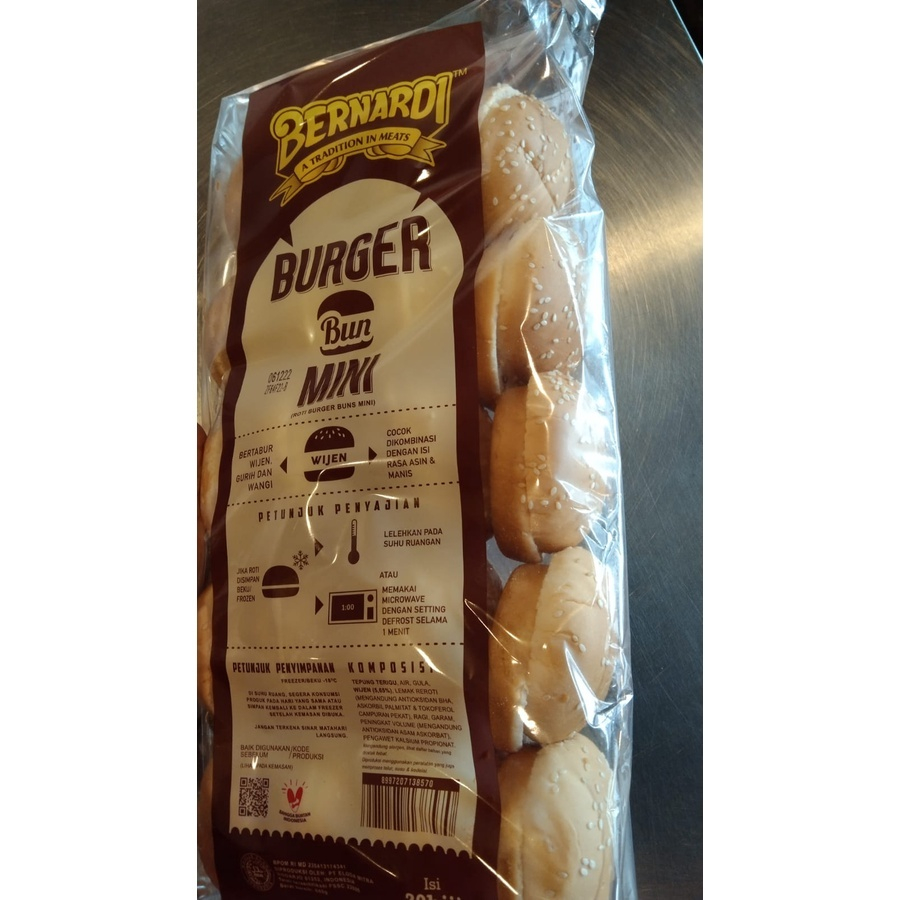 Jual BND ROTI BURGER MINI WIJEN (20PCS) | Shopee Indonesia