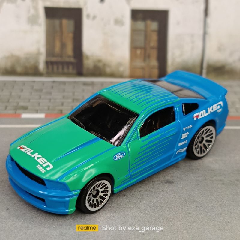 Jual Hotwheels Loose 07 Ford Mustang Falken Seri Then And Now Shopee Indonesia