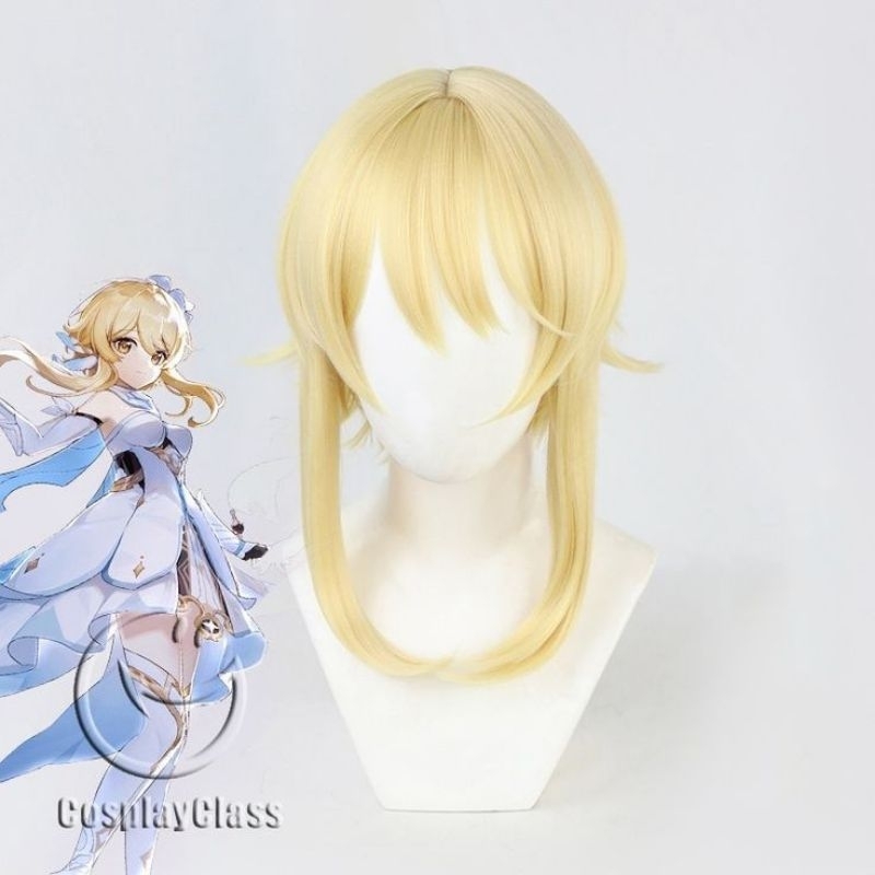 Jual Wig cosplay lumine genshin impact | Shopee Indonesia