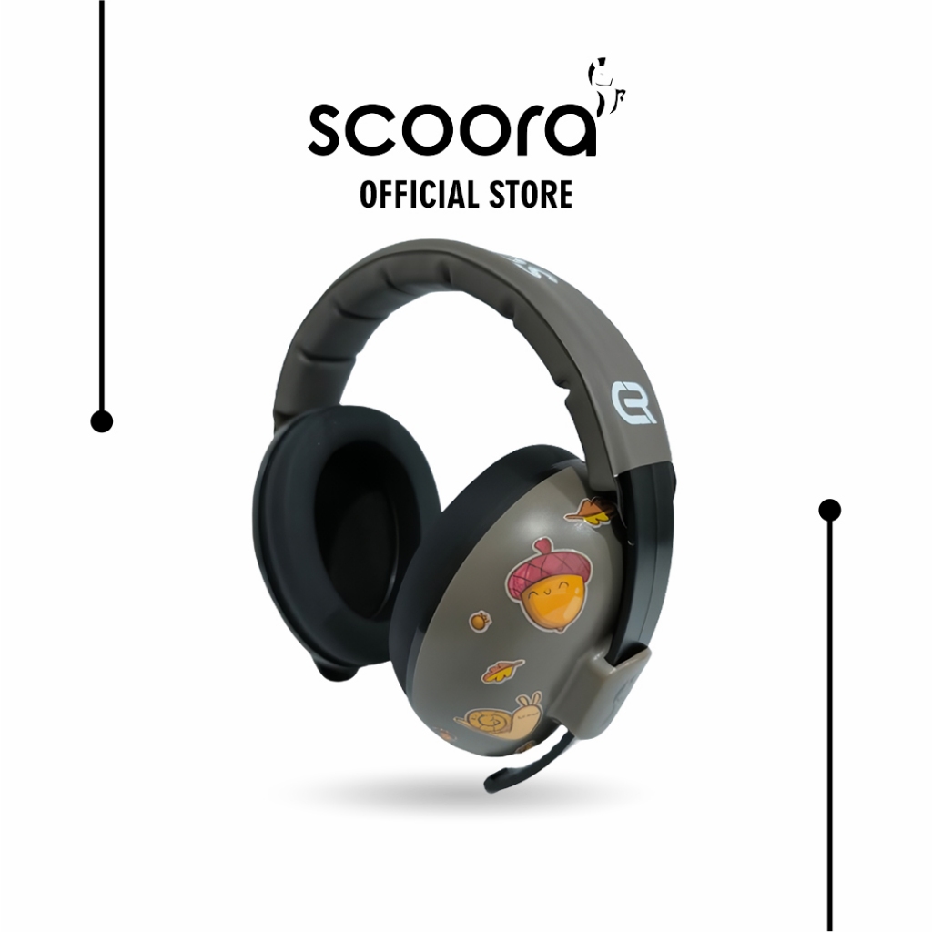 Jual SCOORA Cronos Baby Earmuff - Choco | Shopee Indonesia