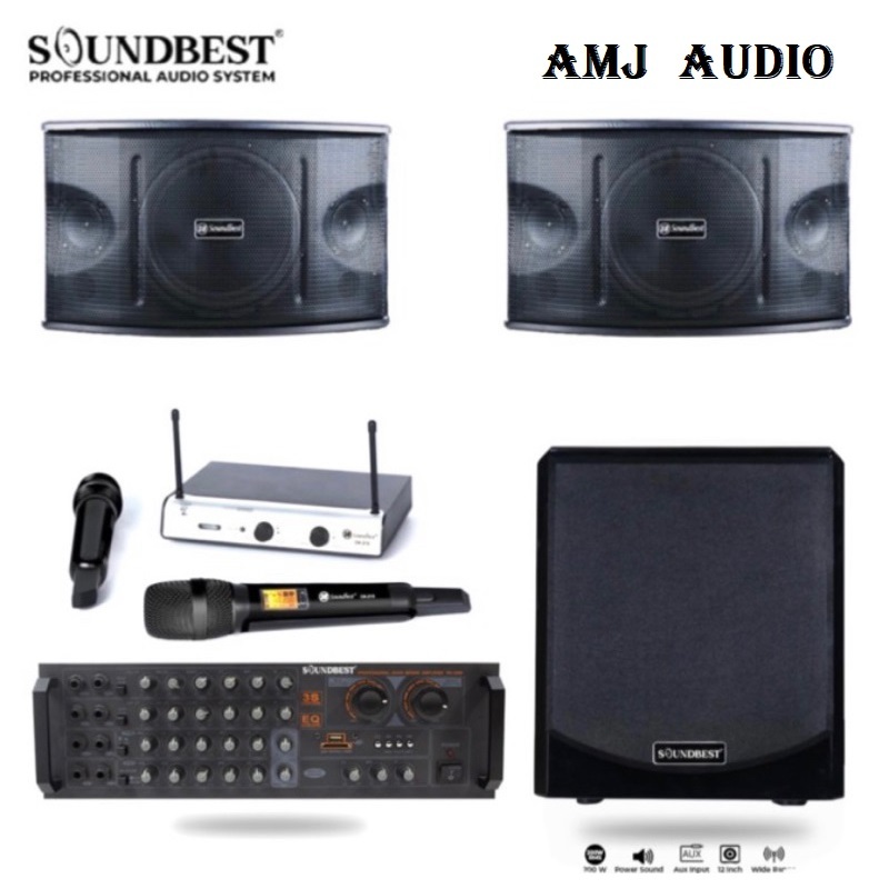 Jual Paket Karaoke Soundbest PRO 111 Original 10 inch + Aktif Subwoofer ...