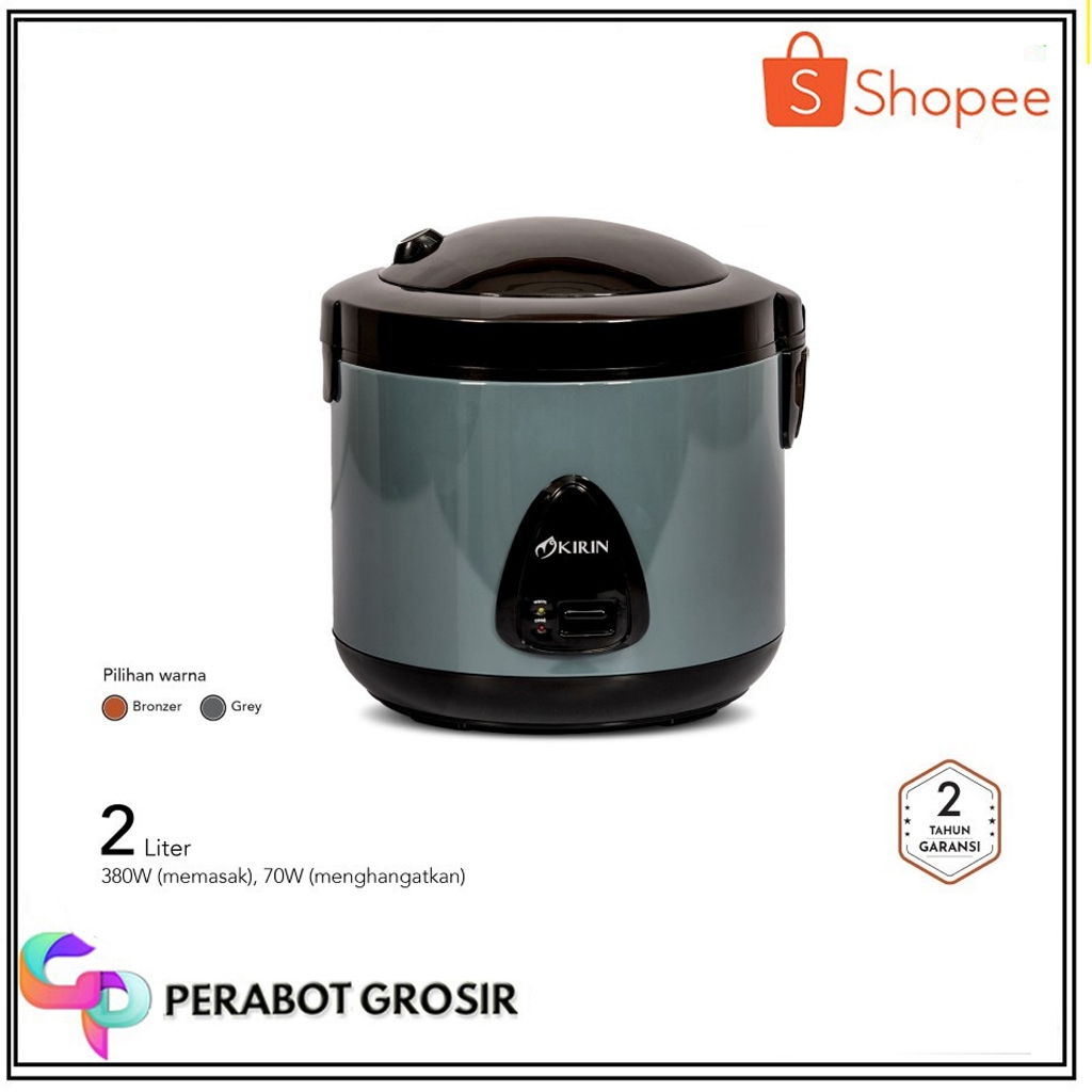 Jual Rice Cooker Kirin Krc 238 3 In1 - Kapasitas 2 Liter | Shopee Indonesia