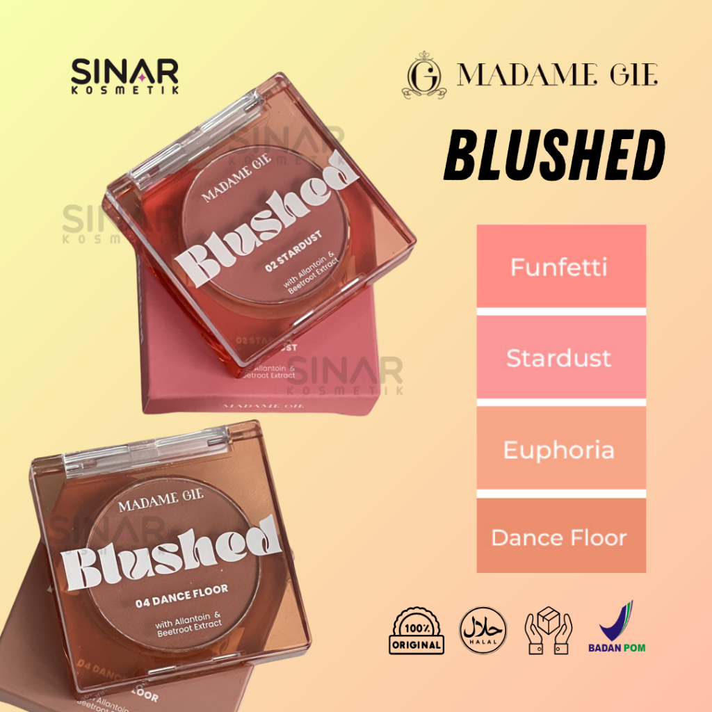 Jual Madame Gie Blushed Blush On Madame Gie Shopee Indonesia