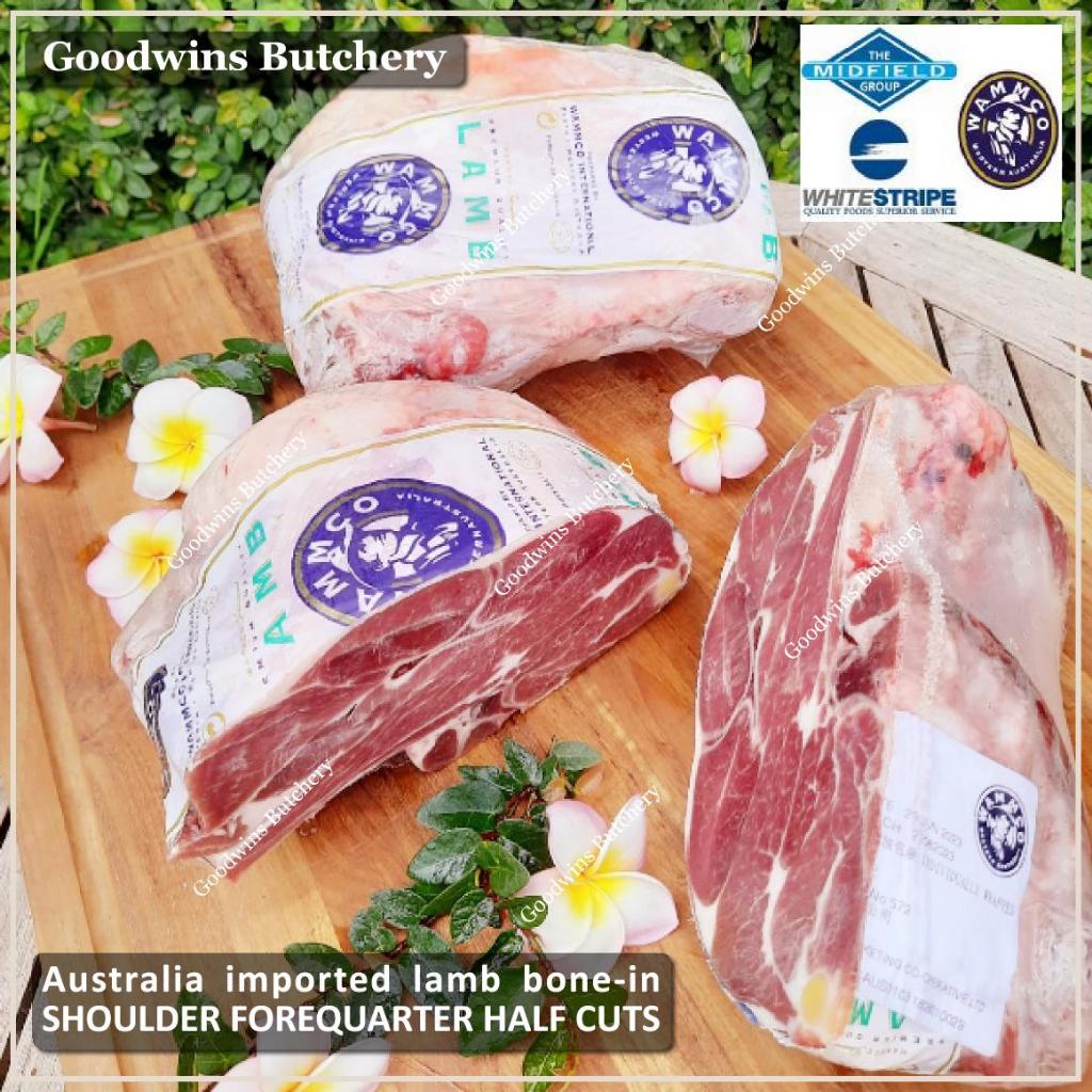 Jual Lamb Forequarter Half Cut Australia Brand Wammco Midfield