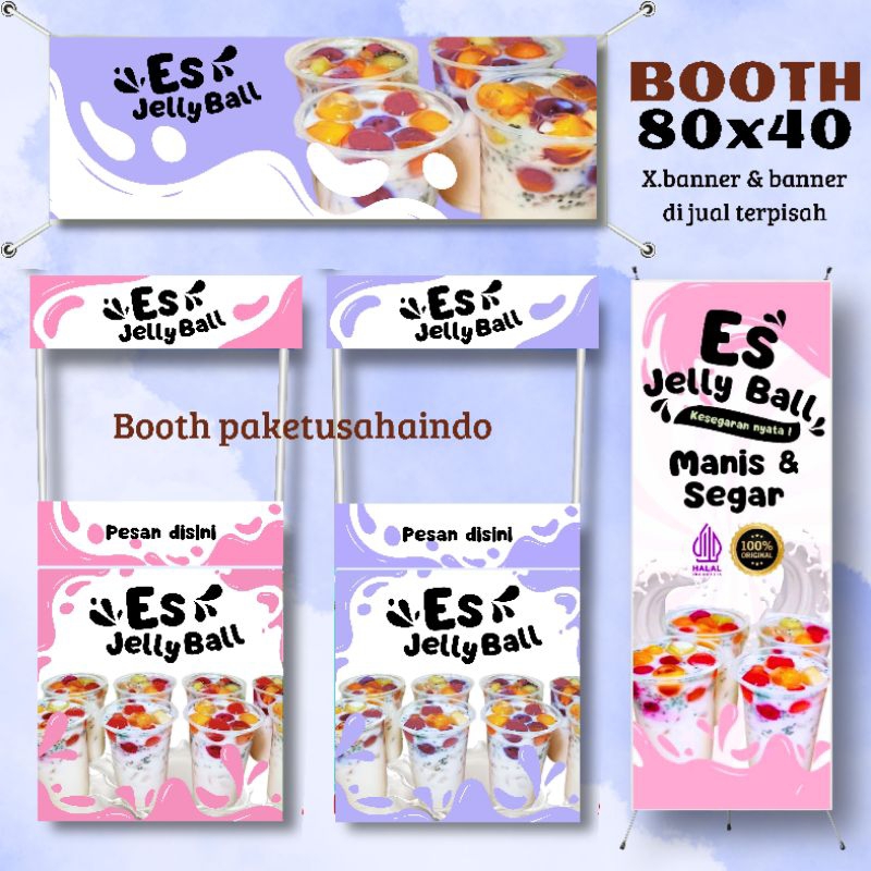 Jual BOOTH 80X40 ,BOOTH PORTABLE, BOOTH MAKANAN, BOOTH MINUMAN | Shopee ...